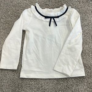 Janie & Jack detailed long sleeve shirt